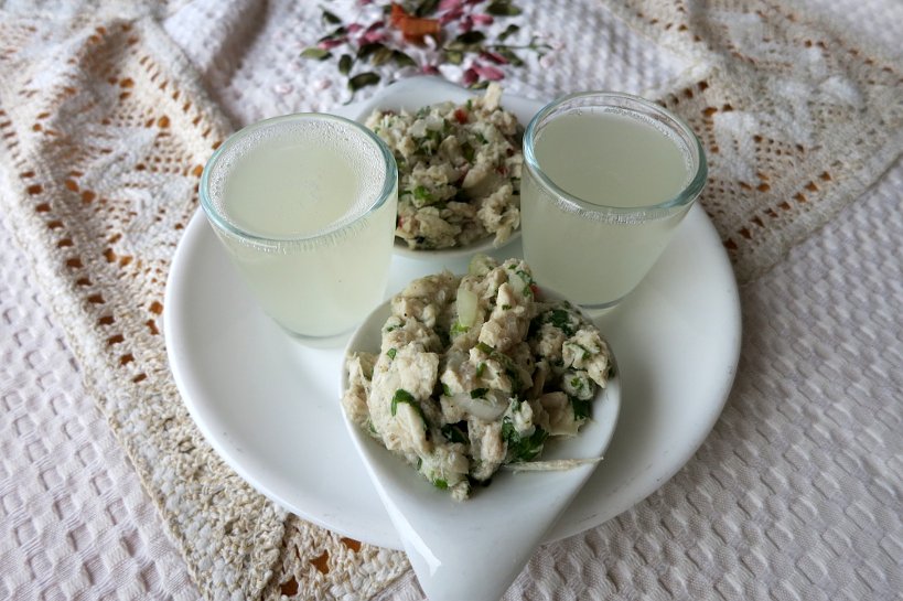 Valparaiso seafood ceviche