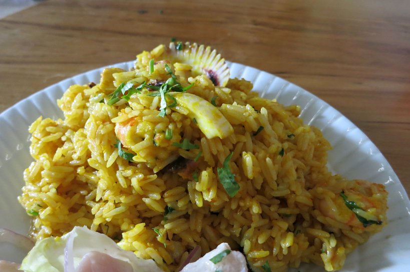 Chifa dishes chaufa de marisco by Authentic Food Quest