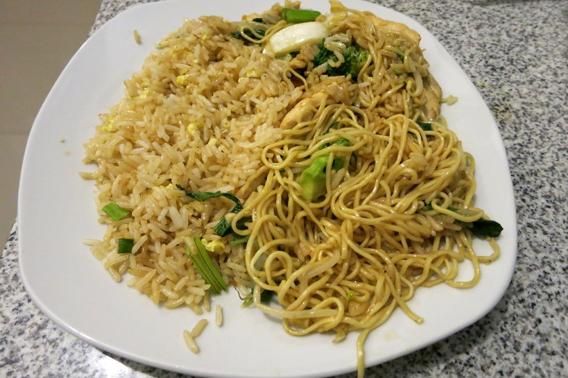 Chifa Dishes Tallarin and Chaufa mix by Authentic Food Quest