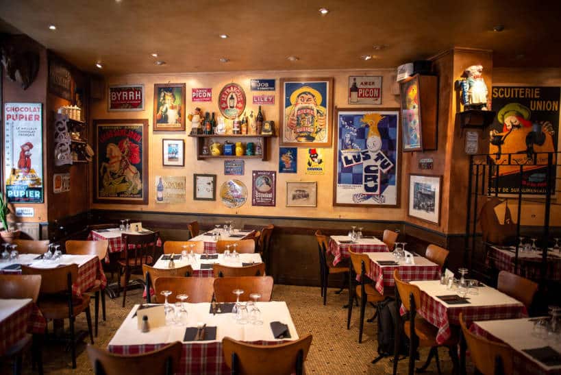 Le Petit Baigneur Interior Cheap Eats Paris Authentic Food Quest