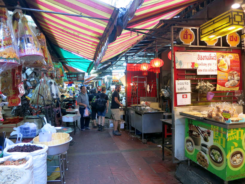Chinatown Market Alley Bangkok Markets street food chinatown bangkok by Authentic Food Quest