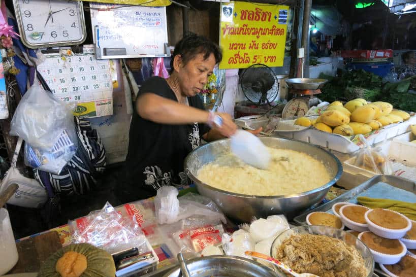 Mango Sticky Rice Bangkok Food by Authentic Food Quest
