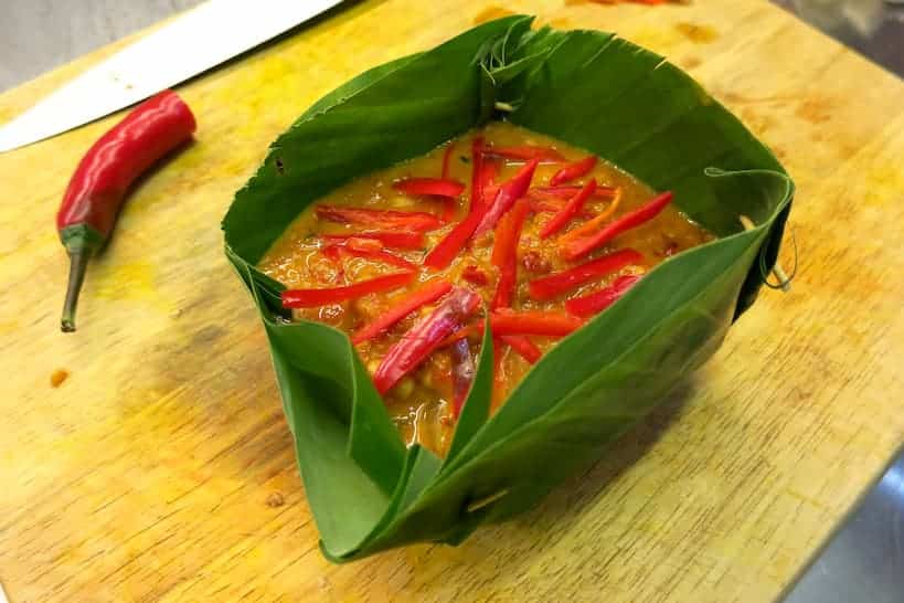 Fish Amok Kmer Cooking Class in Phnom Penh by Authentic Food Quest