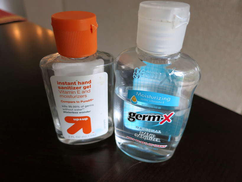 Hand Sanitizer eat local street safely by Authentic Food Quest