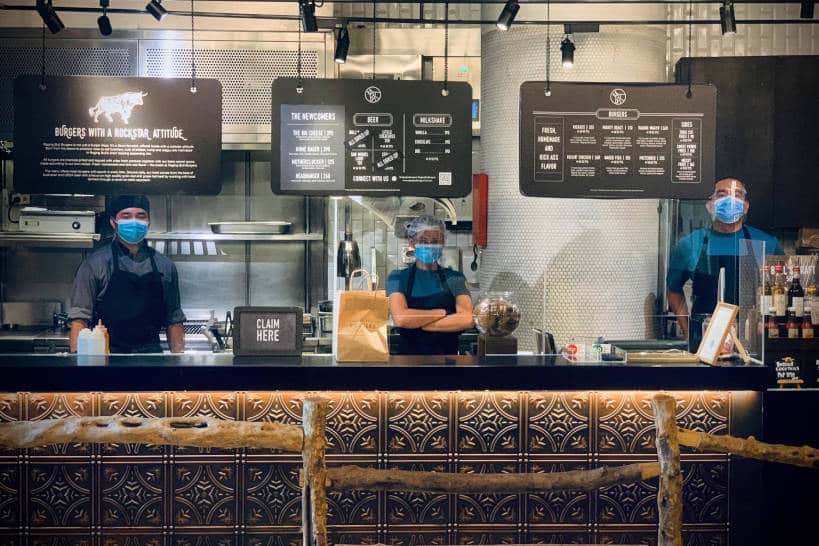 Raging Bull Burgers Shangri La Bgc Restaurants by Authentic Food Quest