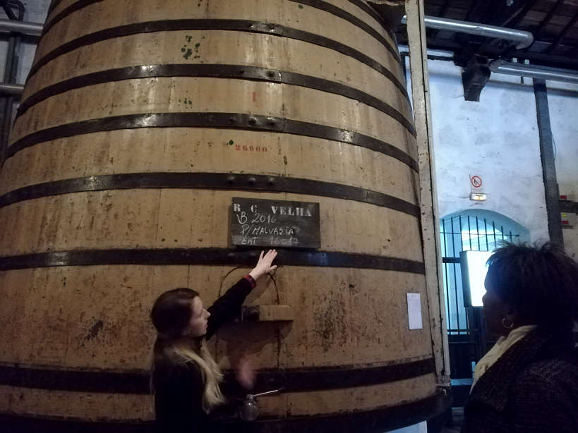 Real Companhia Velha cellar in Porto Authentic Food Quest