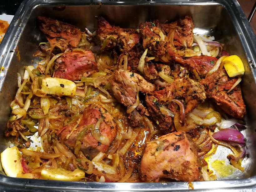 Mint Tandoori Chicken off strip value buffet Las Vegas Authentic Food Quest