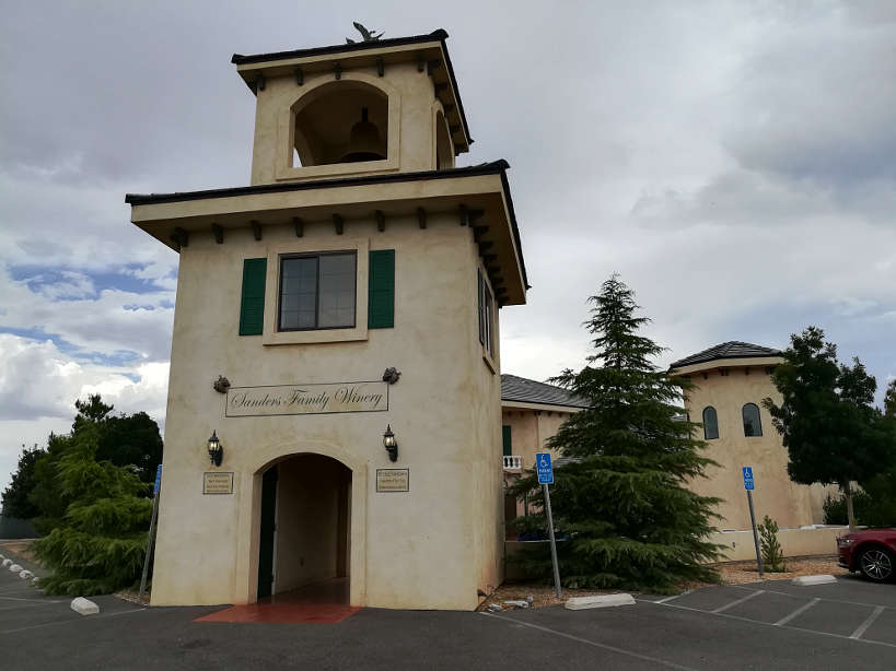 villa Sanders Family Winery Las Vegas wineries by Authentic Food Quest
