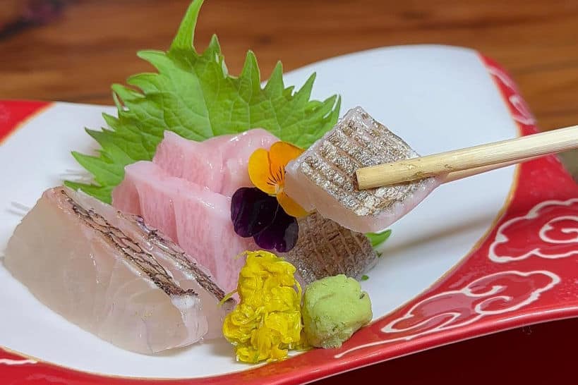 Kaiseki Yuzu Sashimi Best Asian Food Las Vegas by Authentic Food Quest