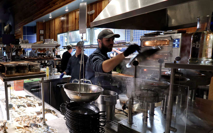 Hook And Barrel Steam Gallery soul food restaurants in myrtle beach by Authentic Food Quest