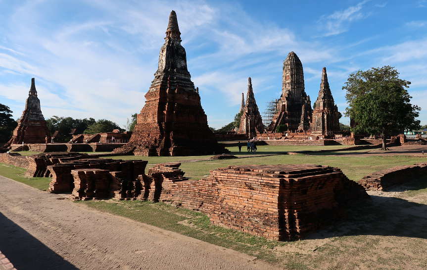 Wat Chaiwatthanaram Khmer Style Tower Ayutthaya Day Tour by Authentic Food Quest