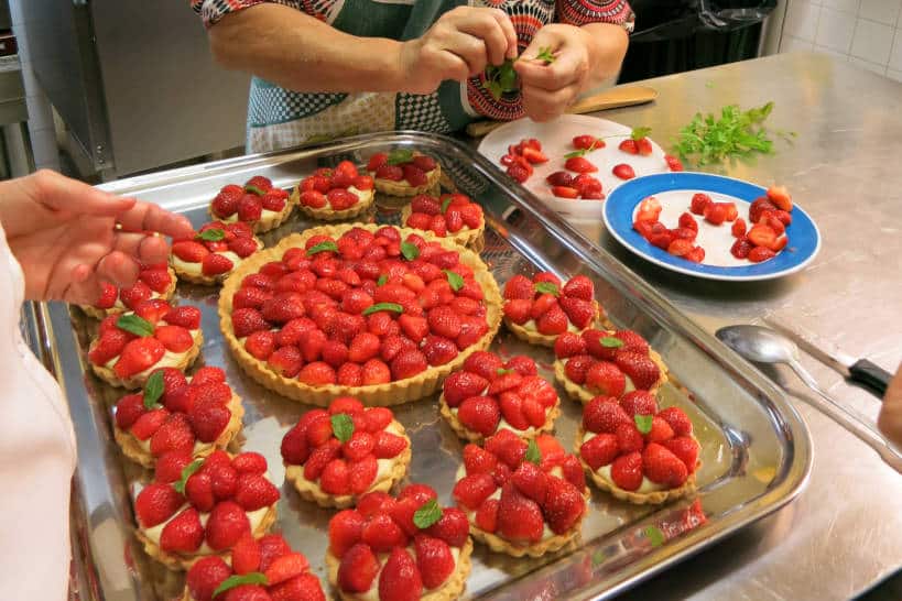 Strawberry Tart Taking A Cooking Class by Authentic Food Quest