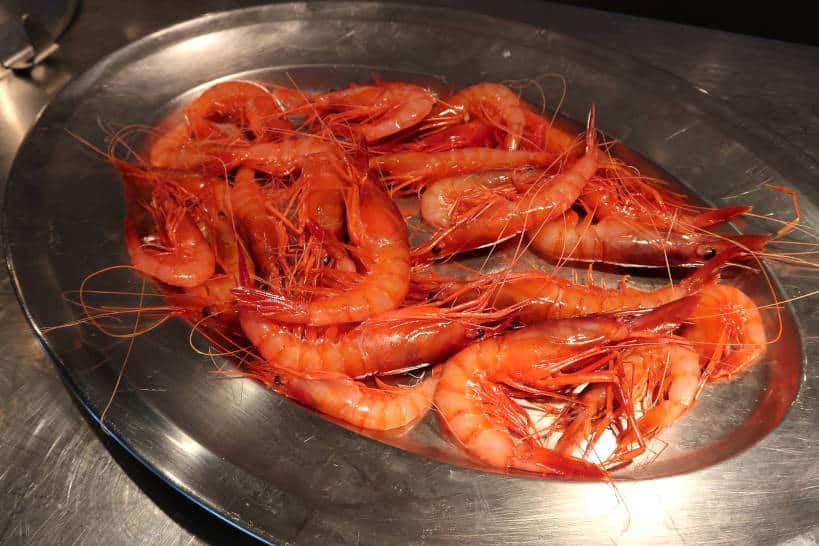 Shrimps best restaurant Costa Brava by Authentic Food Quest