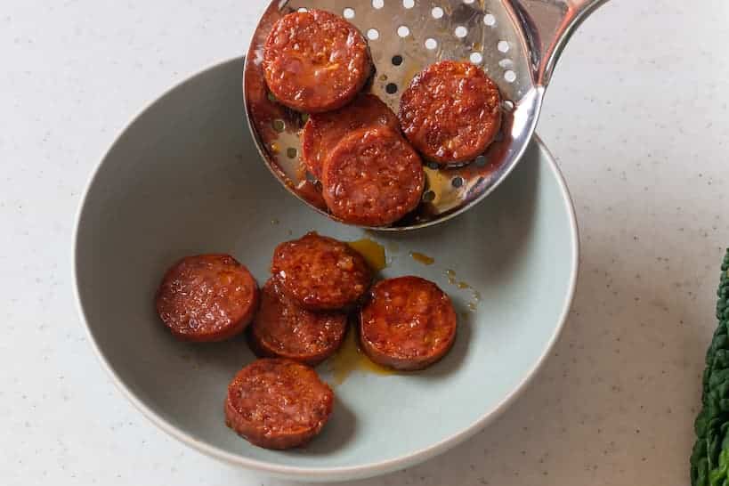 Portuguese Sausages Caldo Verde Recipe by Authentic Food Quest