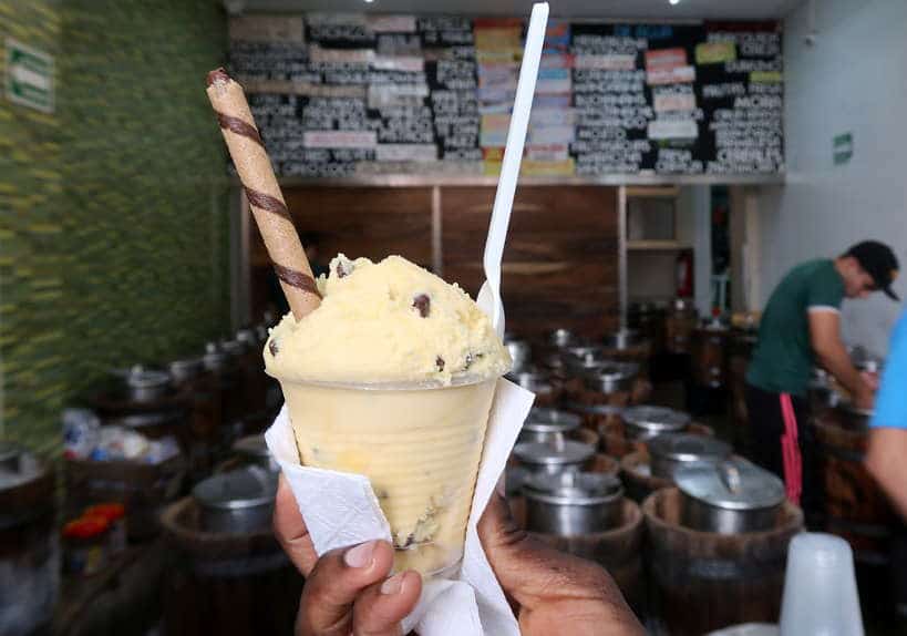 Nieves de Garrafa Chapalita  Guadalajara food by Authentic Food Quest