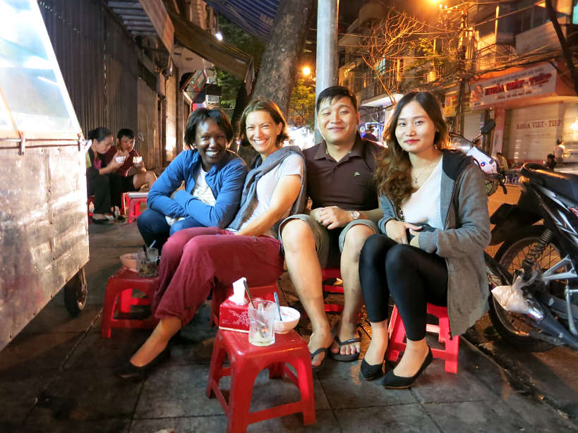Eating Che Ba Mau in Hanoi Vietnam by Authenticfoodquest
