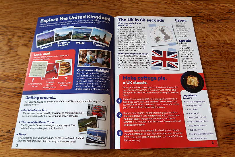 United Kingdom Universal Yums Review Trivia by Authentic Food quest for Universal Yums Review
