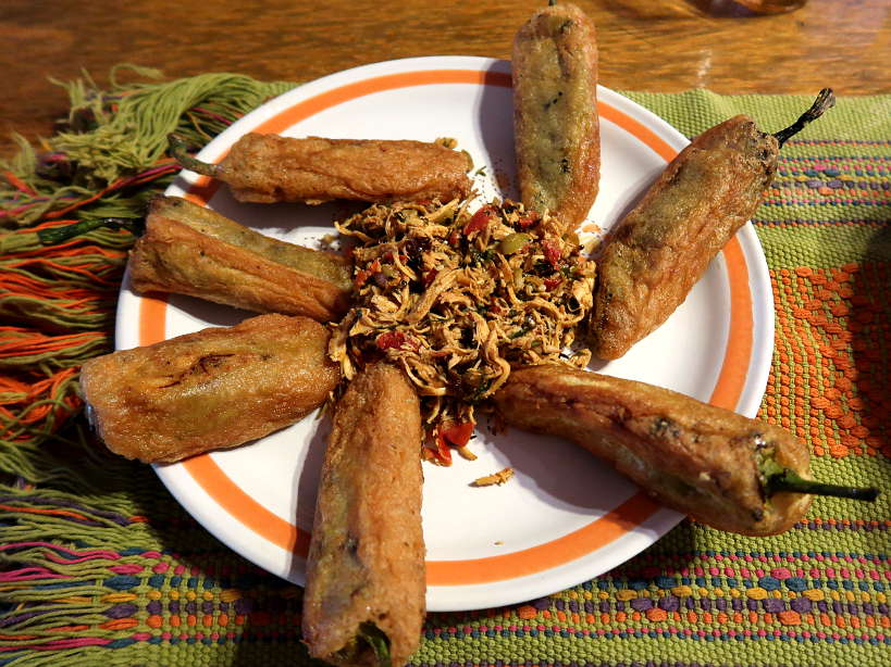 Chile Rellenos Oaxaca Food by Authentic Food Quest