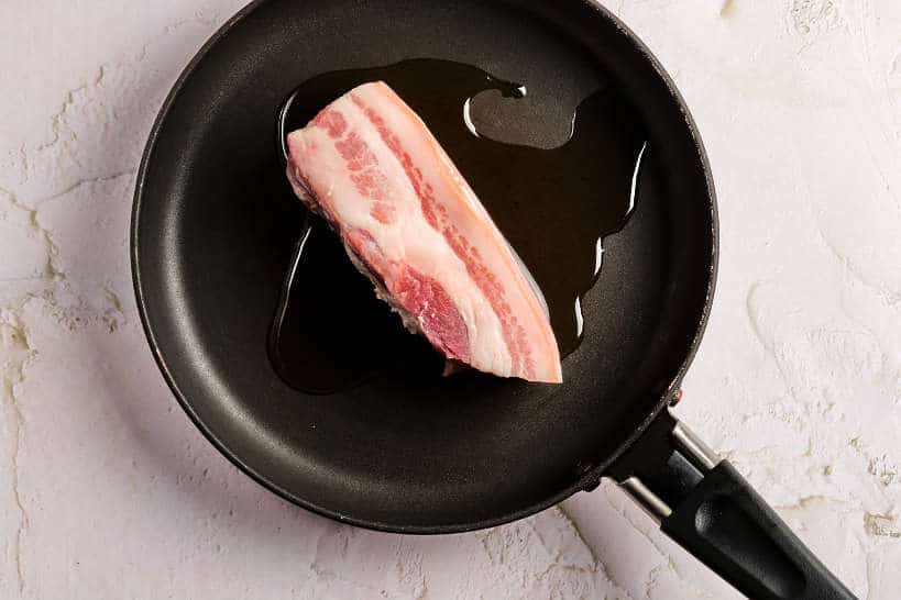 Cut of Pork for Pork Sisig Recipe by Authentic Food Quest
