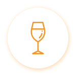 Glass of wine icon