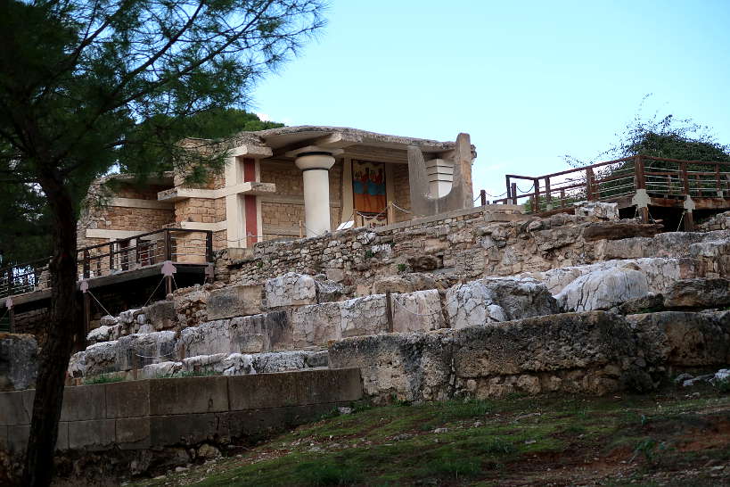 Knossos Site in Crete by Authentic Food Quest