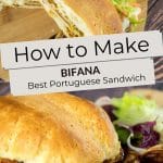Pinterest Portuguese Sandwich by Authentic Food Quest