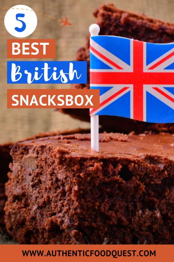 Pinterest Top UK Snacks Box by Authentic Food Quest