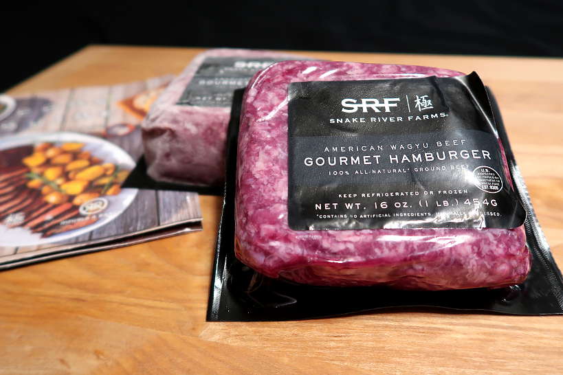 American Wagyu Burger Snake River Farm by Authentic Food Quest