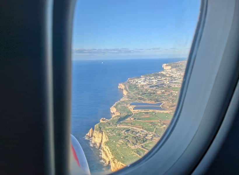 Airplane Window Long Stay Travel Insurance by Authentic Food Quest