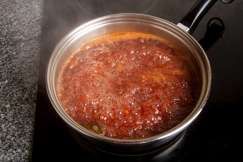 Francesinha Sauce Cooking by Authentic Food Quest