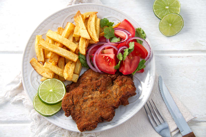 Argentinian Milanesa by Authentic Food Quest