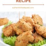 Pinterest Easy to Make Pataniscas de Bacalhau by Authentic Food Quest