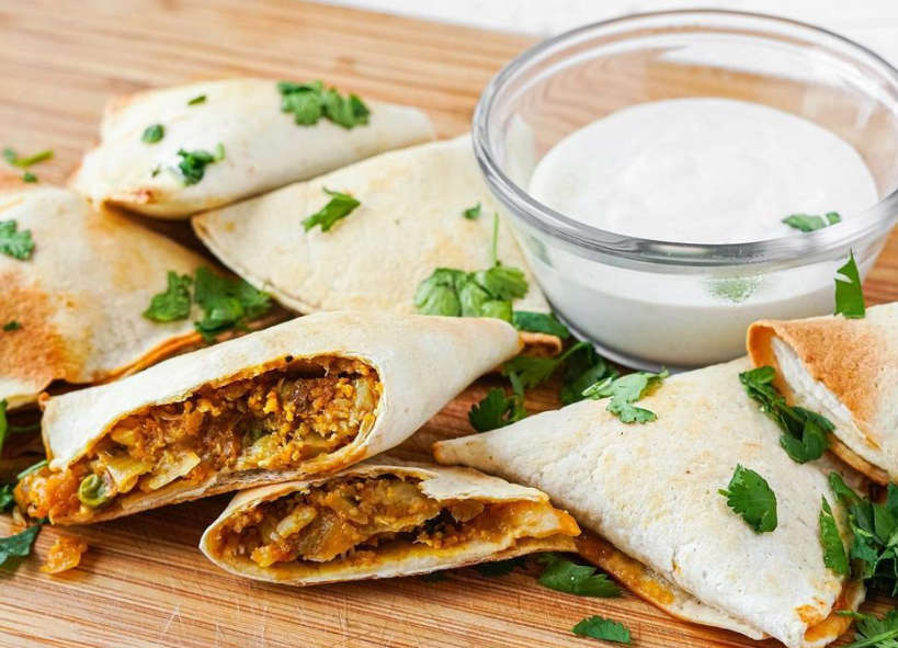 Dinnerly Meal Kit Samosa Pockets by Authentic Food Quest