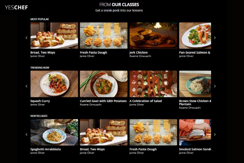 Popular Calsses Yes Chef Review by Authentic Food Quest