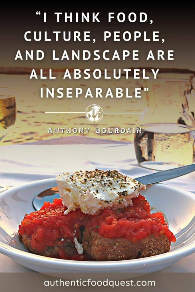 Anthony Bourdain Quotes by Authentic Food Quest