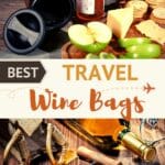 Pinterest Best Travel Wine Bags by Authentic Food Quest
