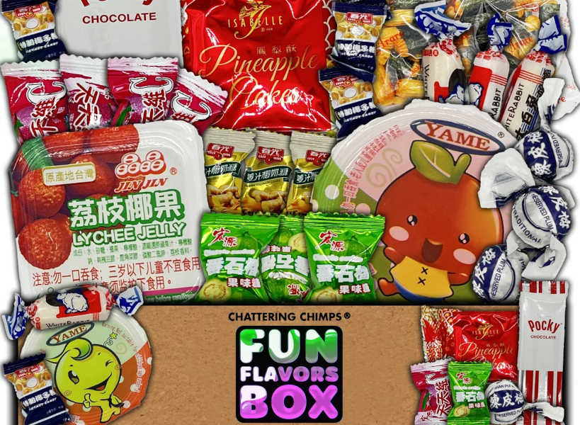 Asian Snacks International Snacks Box by Authentic Food Quest