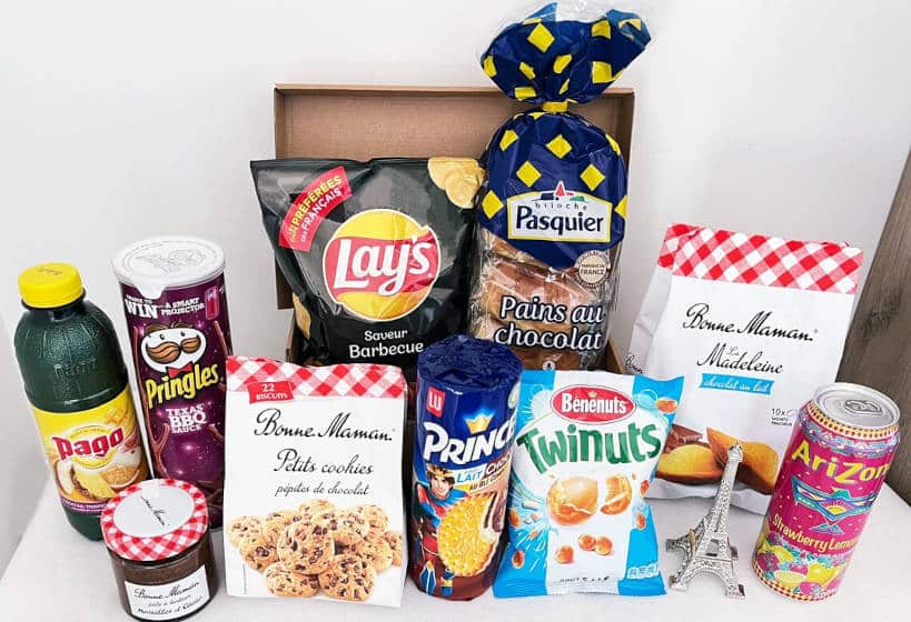 French Snacks Box Around The World Snack Box by Authentic Food Quest