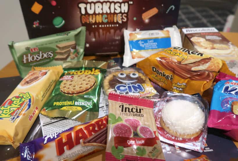 Turkish Munchies International Snack Boxes by Authentic Food Quest