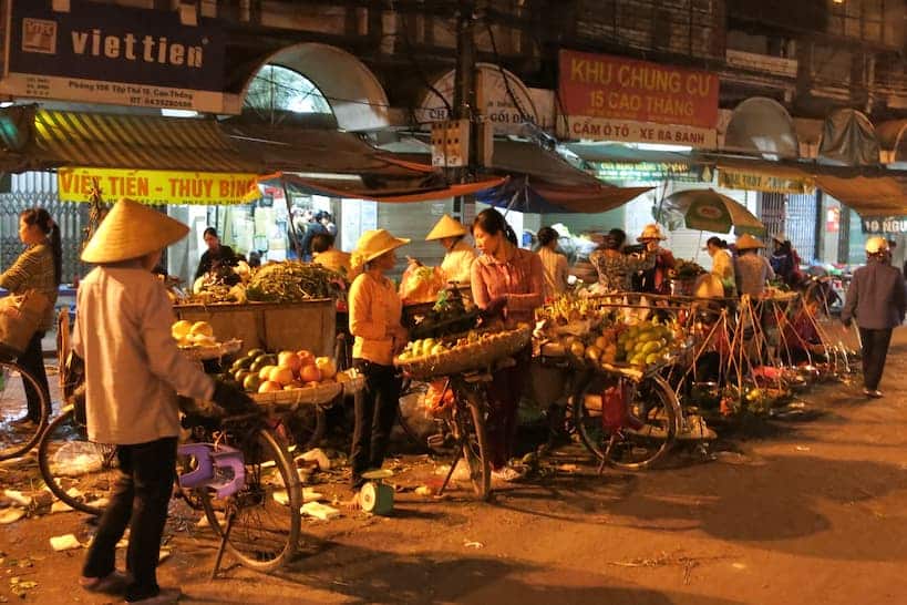 Motorbike Tour By Night Hanoi Vietnam by Authentic Food Quest