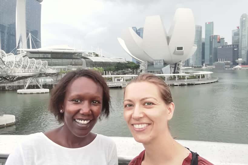 Rosemary and Claire on Cooking Classes in Singapore by Authentic Food Quest