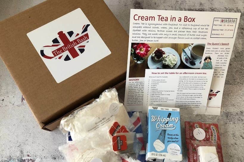 The Bristish Bash UK Baking Kit Authentic Food Quest