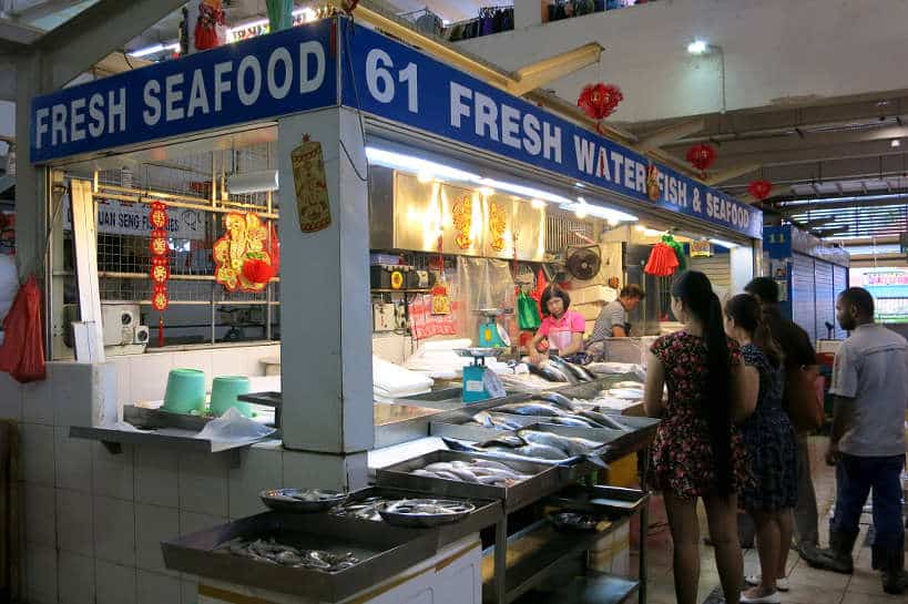 Visiting Wet Market Singapore Culinary Course by Authentic Food Quest