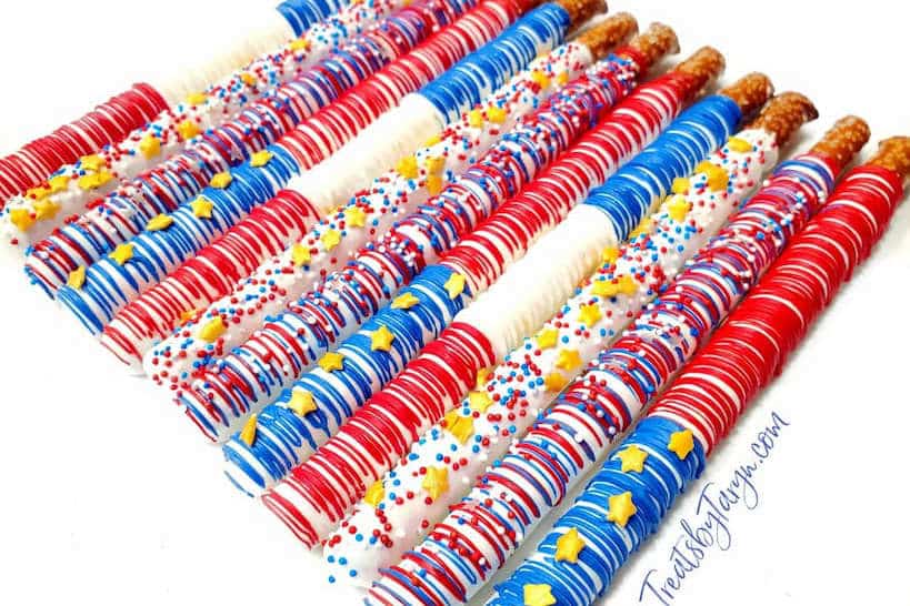 Patriotic Pretzels American Snack Box by Authentic Food Quest