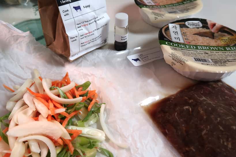 Doofood Korean Meal Kit by Authentic Food Quest