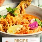 Pinterest Khao Soi Recipe by Authentic Food Quest