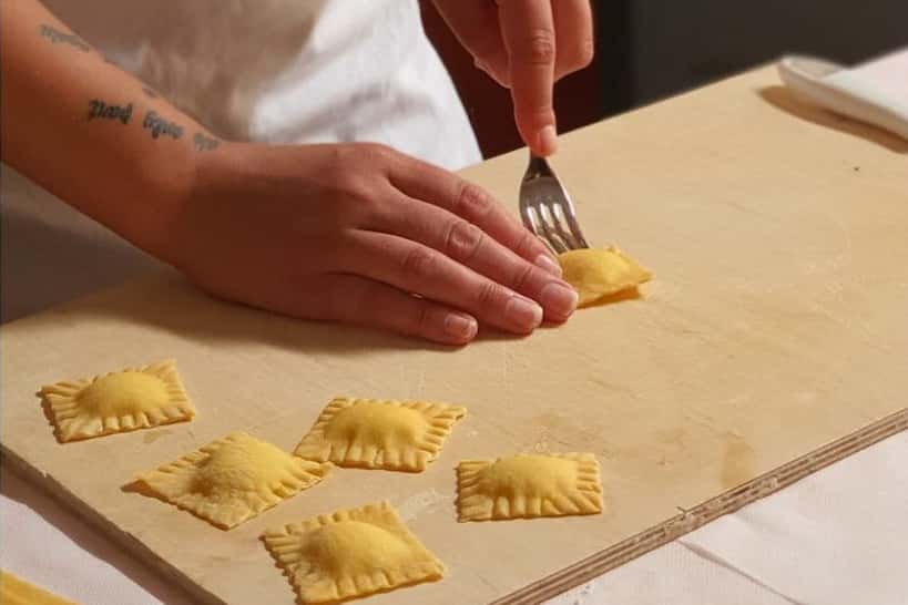 Fettuccine Ravioli Rome Cooking Classes by Authentic Food Quest