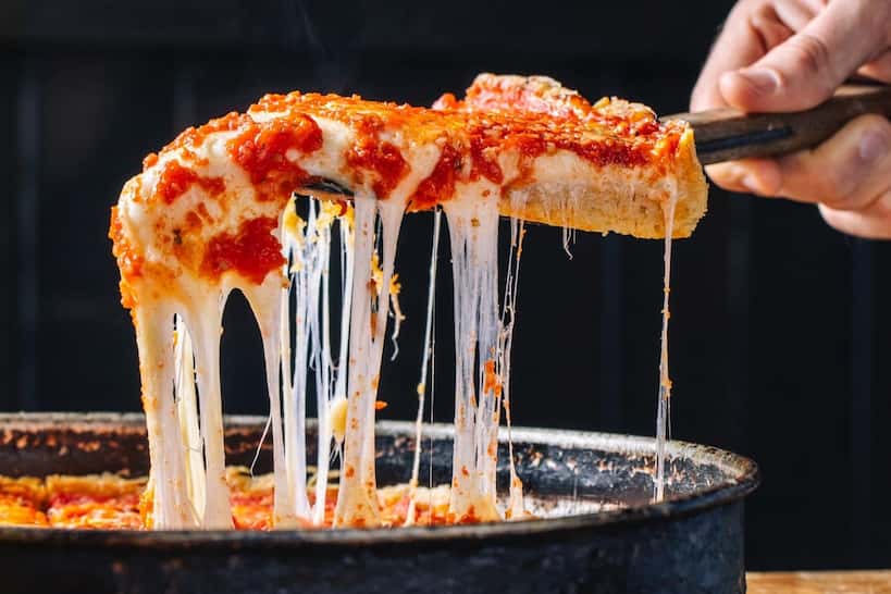 Deep Dish Pizza Chicago Chinatown Food Tour by Authentic Food Quest