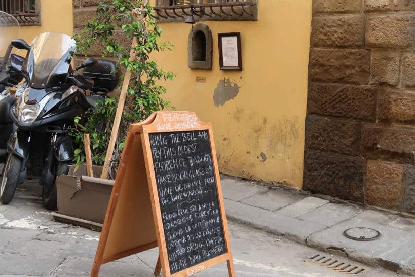 Fishmood Pietra Bianca Florence Wine Windows by Authentic Food Quest