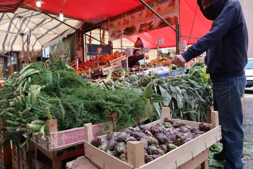 Market in Palermo Sicily Cooking Classes by Authentic Food Quest